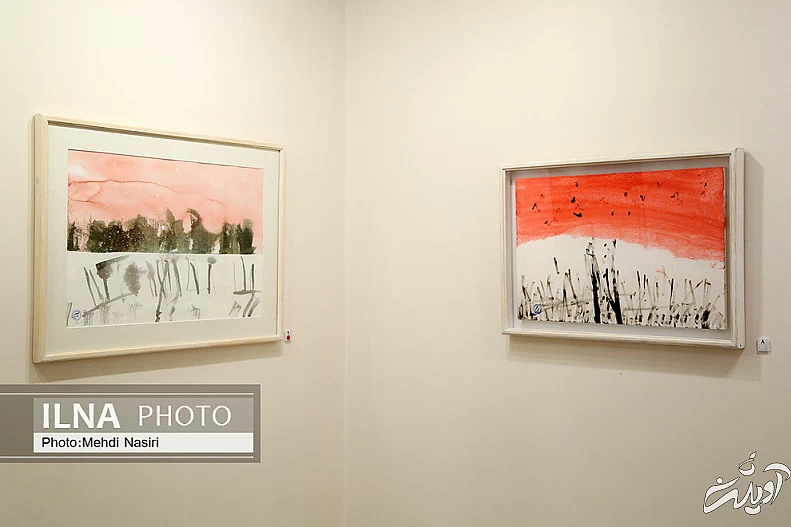 (تصاویر) نمایشگاه نقاشی مریم حیدرزاده